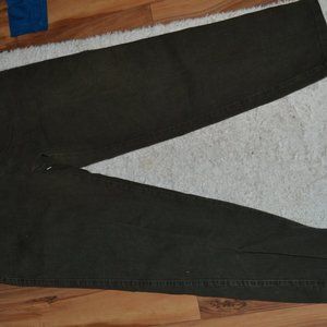 Dark Green Lee Jeans Size 8 p